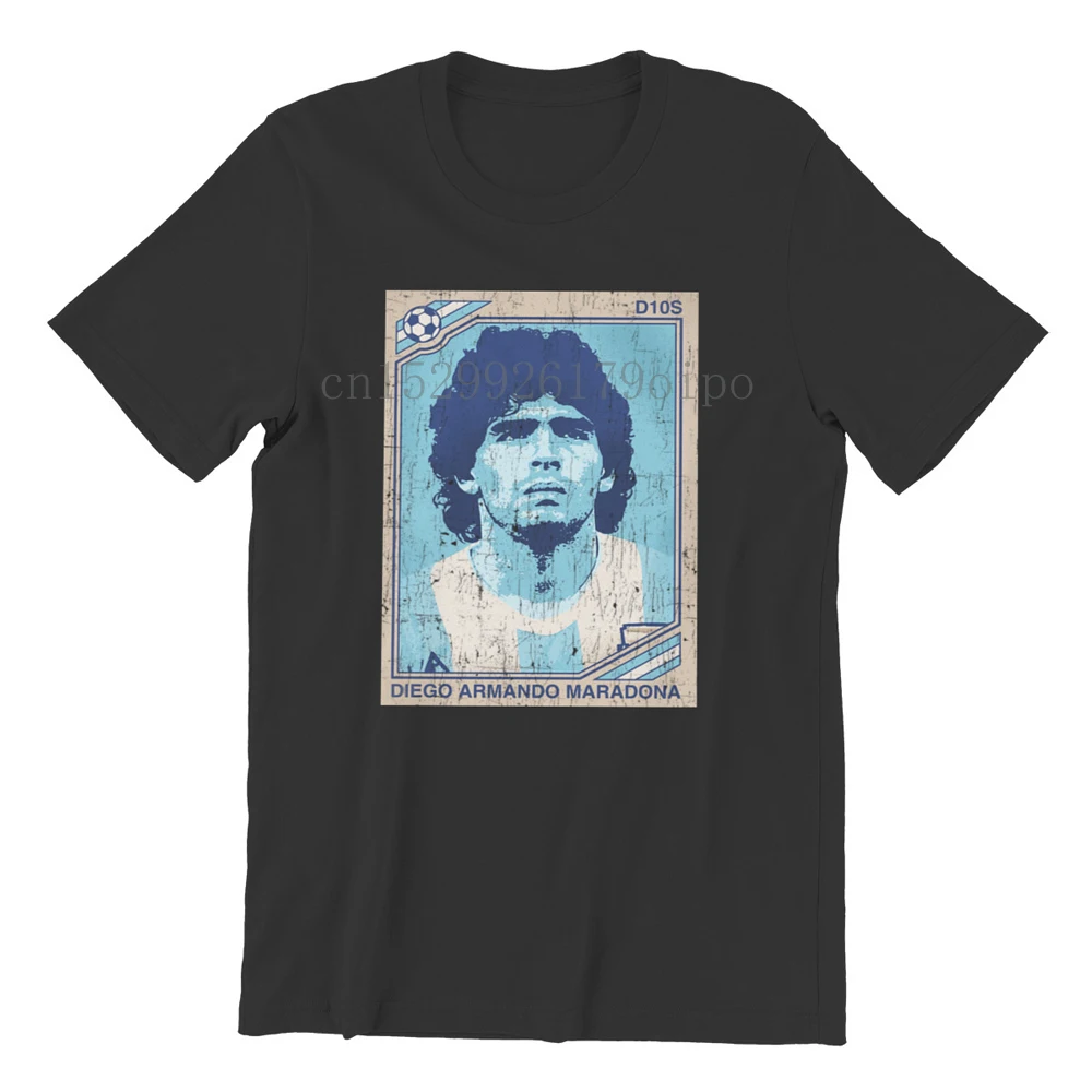 Футболка мужская с круглым вырезом модная рубашка принтом Диего Армандо