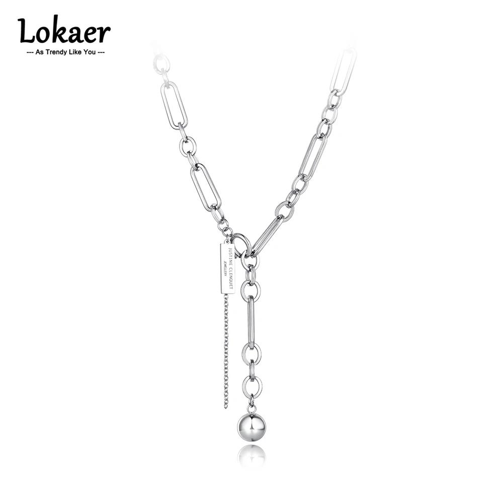 

Женское и мужское ожерелье с подвеской из нержавеющей стали