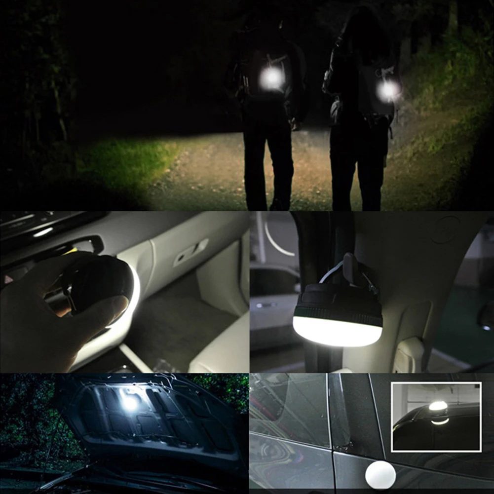 

Portable Camping Lights LED Hiking Lantern Tents Lamp Outdoor Emergency Lamp Night Light USB Rechargeable