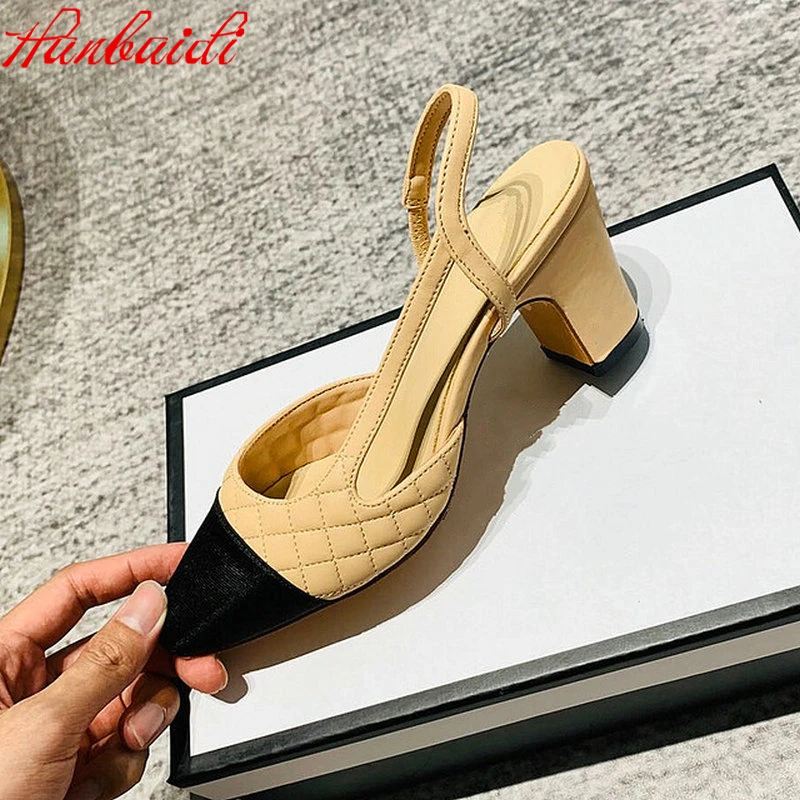 

Mixed Color Women Pumps Sexy Cuts Out Bucle Strap Women Sandals Genuine Leather Runway Party Dress Shoes Women botas de mujer