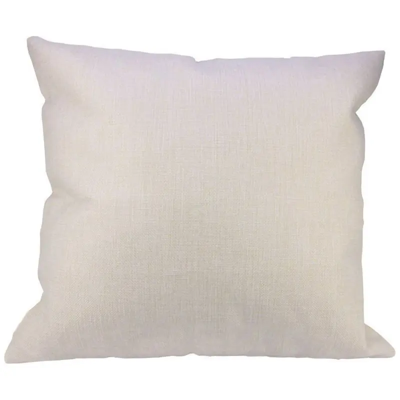 Винтажная льняная квадратная наволочка для мужчин и женщин с черным цветком