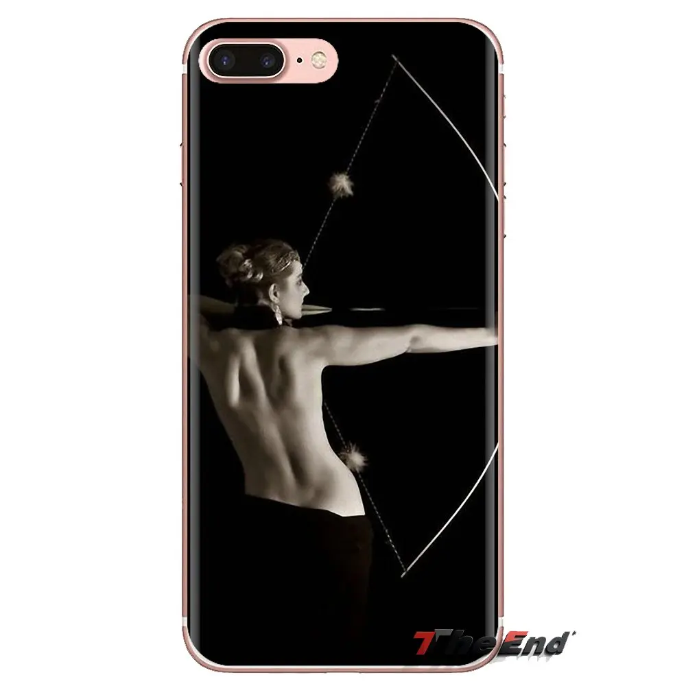 Силиконовый чехол для iPhone XS Max XR X 4 4S 5 5S 5C SE 6 6S 7 8 плюс samsung Galaxy J1 J3 J5 J7 A3 A5 лук и Стрела