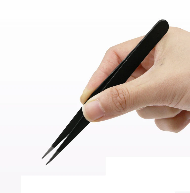 Гальванические Нескользящие пинцеты из нержавеющей стали 6 шт. зажим для прыщей