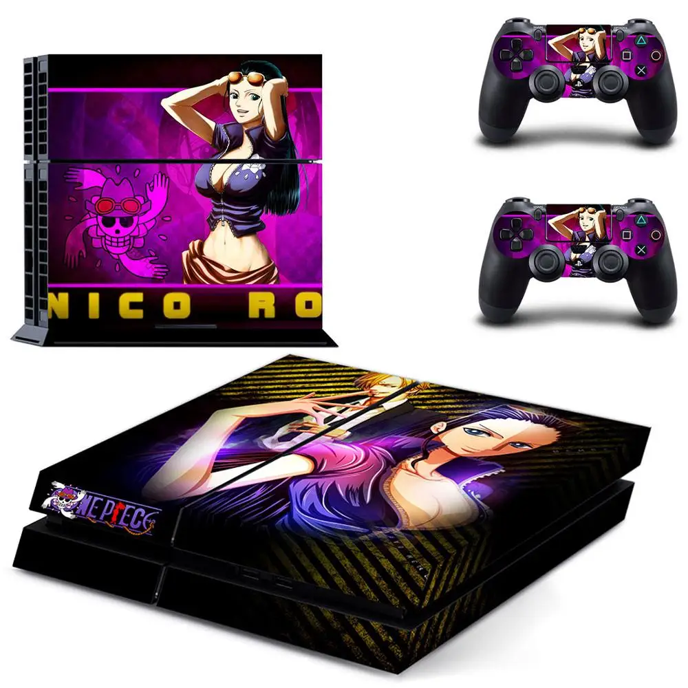 Цельный стикер Luffy для PS4 s Play station 4 Skin PS стикеры наклейки PlayStation консоли и