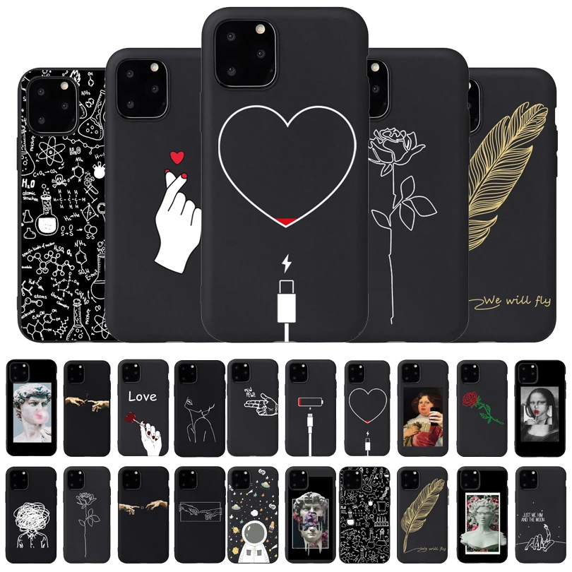Мягкий чехол для iphone 7, 8 Plus, X, XS, Max, XR, Coque, чехол для iphone 5 5S se, 6, 6s Plus, 11Pro, чехол для телефона