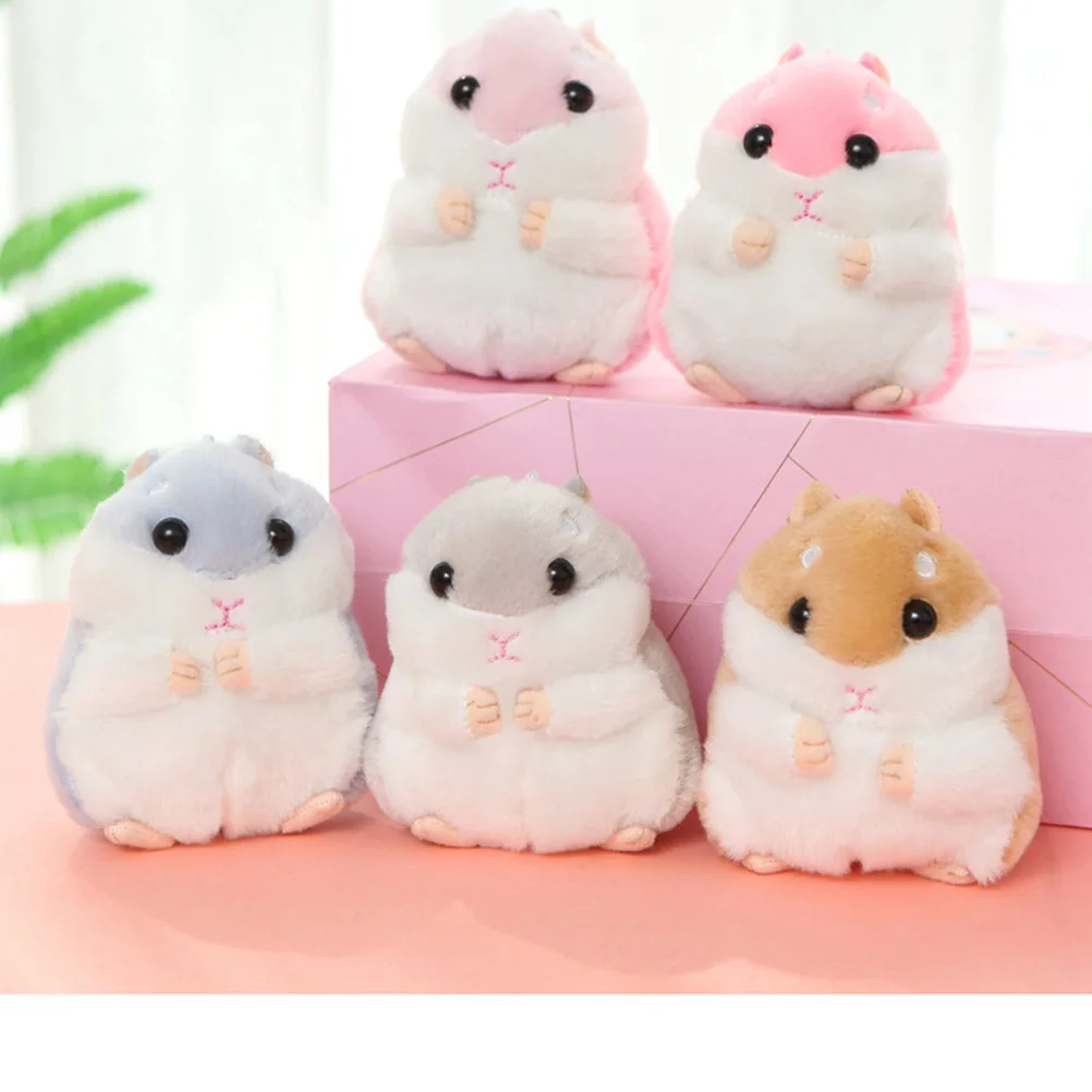 Милые плюшевые игрушки Kawaii сумка Подвеска на рюкзак брелок мягкие животные детские игрушки для детей девочка подарок на день рождения кукла-Хомяк#20