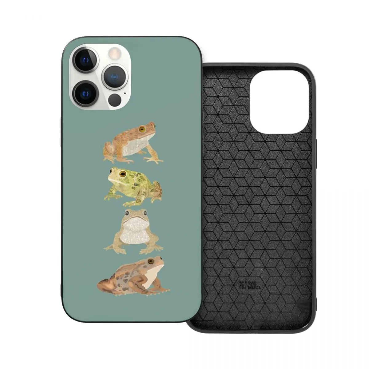 

Toads PC Glass TPU Phone Case for iPhone 13 12 11 Xs Xr X Pro Max Mini 7 8 Se2 Plus 6 6S