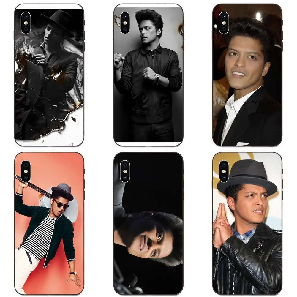 Мягкие Защитные чехлы для телефонов Singer Бруно Марс звезда Apple iPhone 11 X XS Max XR Pro 4 4S 5 5S