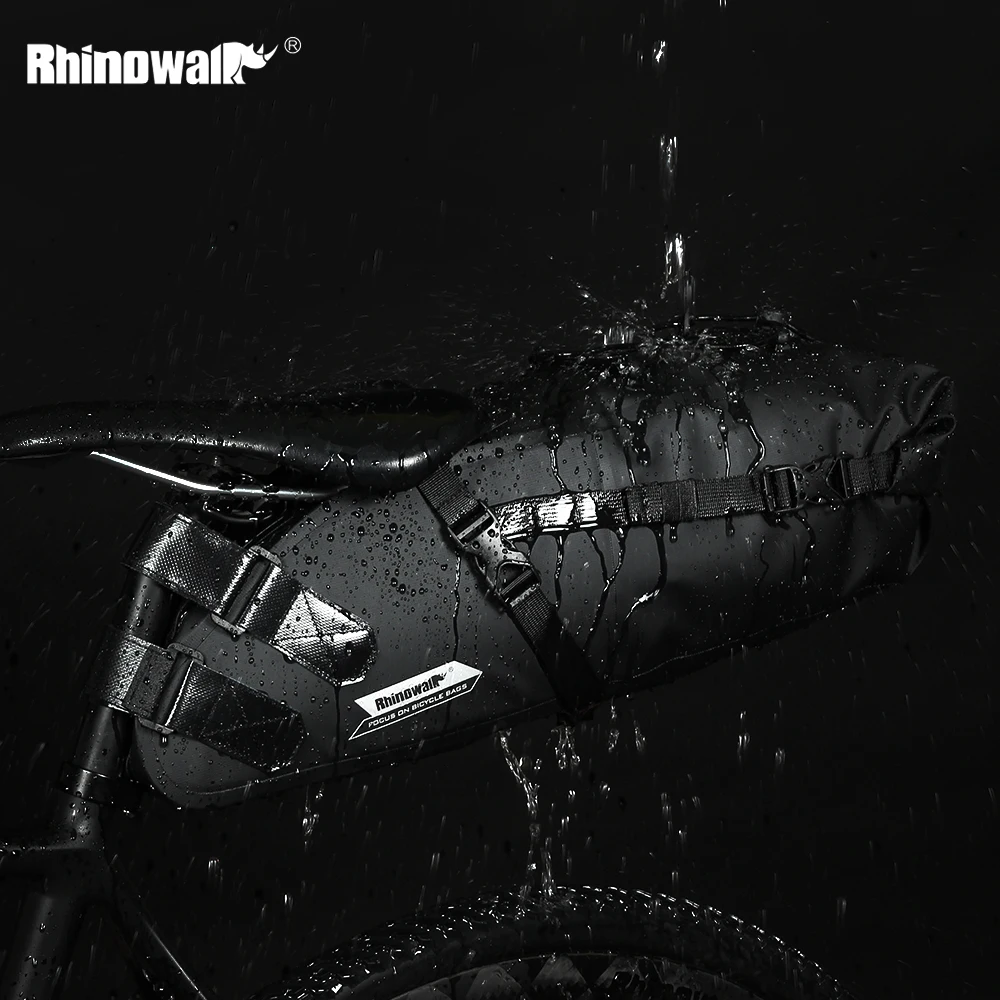 Rhinowalk RK18511 водонепроницаемая сумка для хвоста 5L/10L/13L ездовая сумка для шоссейного велосипеда