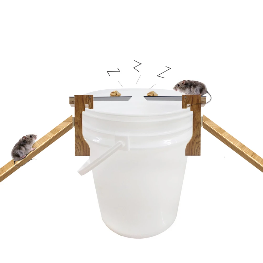 Мышоловка для мышей домашнее гуманное ведро крыса не требуется бурение