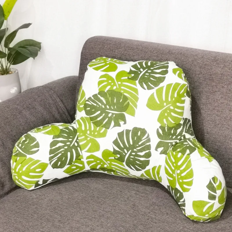 

Lounger TV Reading Lumbar Home Office Sofa Bedside Waist Back Support Cushions Backrest Backs Rest Pain Relief Pillows