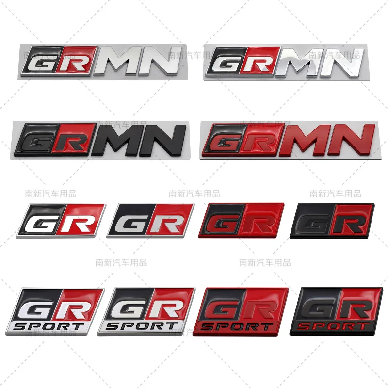 1X Металлическая Автомобильная наклейка GRMN Спортивная эмблема значок наклейки