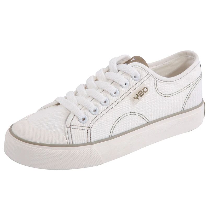 Парусиновая обувь Новинка Женская в Корейском стиле красного цвета женская