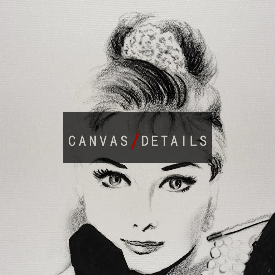 Постер Завтрак у Тиффани в скандинавском стиле Одри Хепберн Картина на холсте