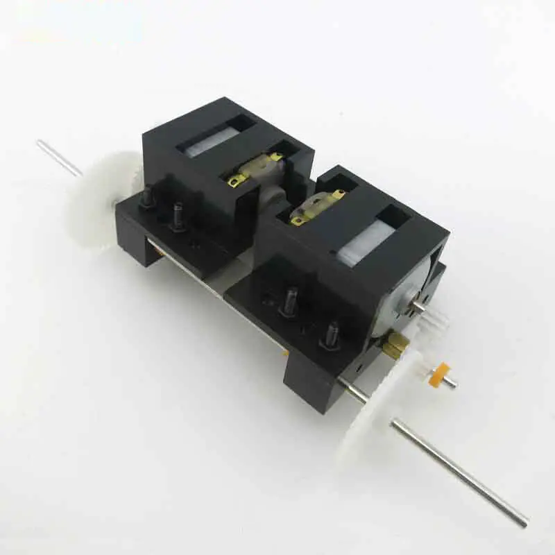 

1pcs C2A DC 3-6V 1:20 14500RPM Double Shaft Drive Motor Electric Reduction GearBox Micro Gear Motor for DIY Robot Car Toys Parts