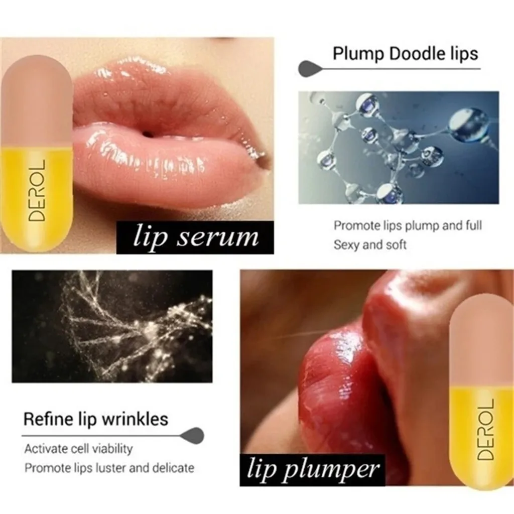 

Plant Extracts Plumping Lip Serum Plant Extracts Plumping Lip Serum hydrate Vitamin E Long Lasting Lips Makeup liquid lipstick