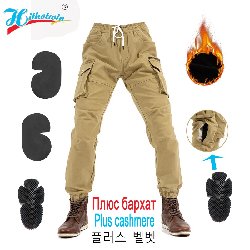 Мотоциклетные штаны Hithotwin Зимние непромокаемые брюки для мотокросса гонок по