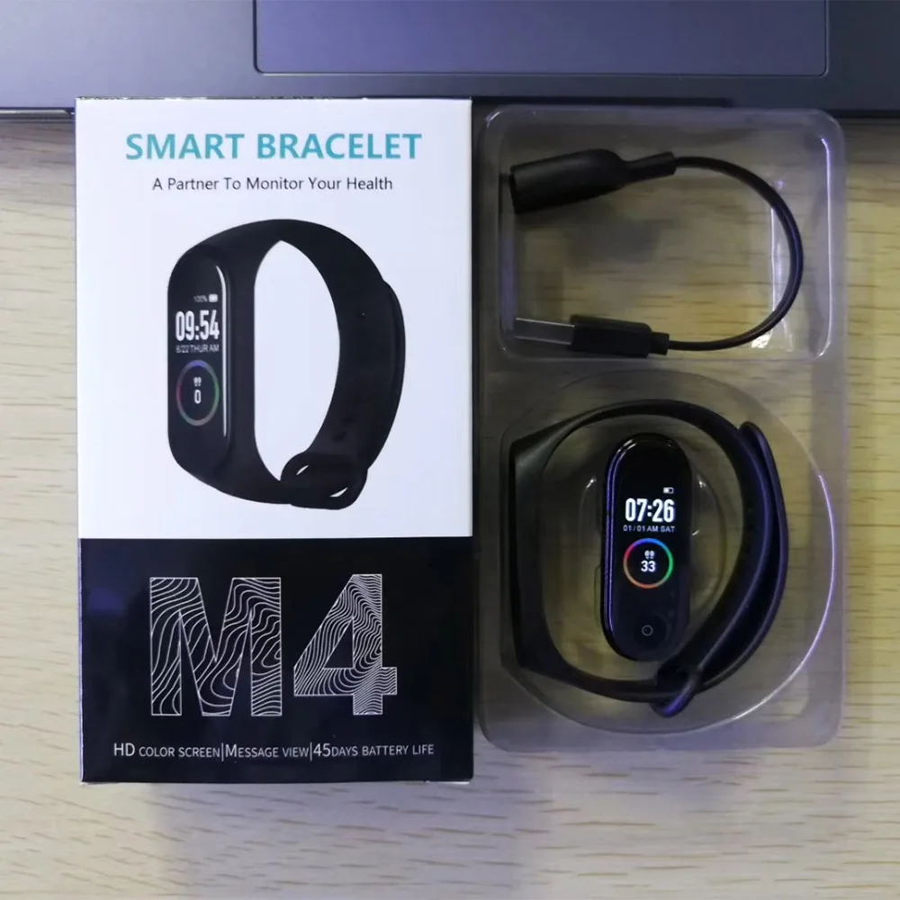 M4 Smartband фитнес трекер Smartwatch активности браслет Bluetooth водонепроницаемый монитор артериального давления для мужчин и женщин