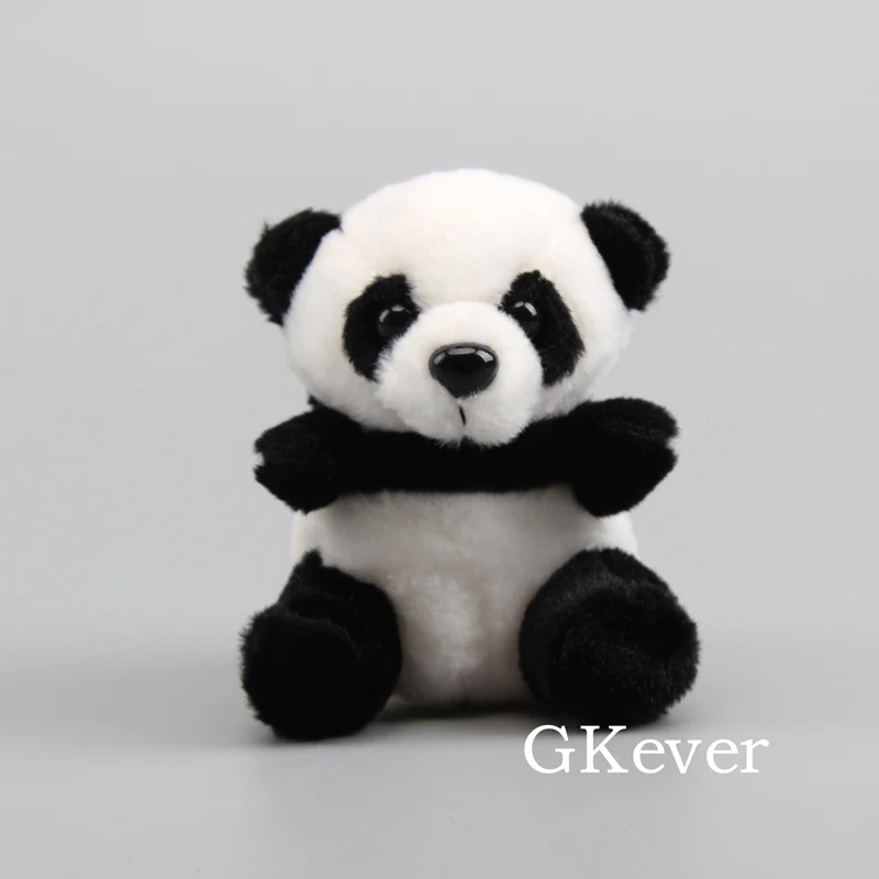 13cm Kawaii Stuffed Animals Panda Plush Toys Cartoon Anime Doll Keychain Children Gift | Игрушки и хобби