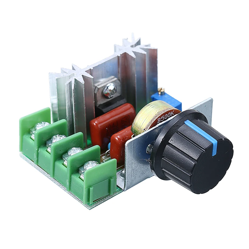 Электродвигатель 50 220 В переменного тока 2000 Вт диммеры SCR контроллер переключения