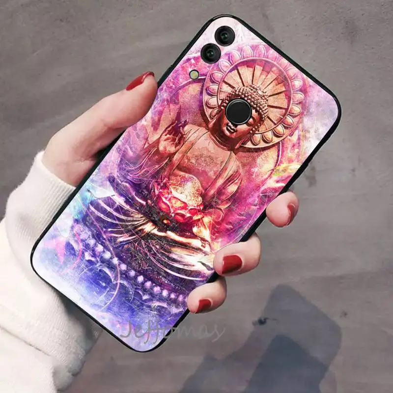 

gautama buddha Phone Case For Huawei Honor 7C 7A 8X 8A 9 10 10i Lite 20 NOVA 3i 3e
