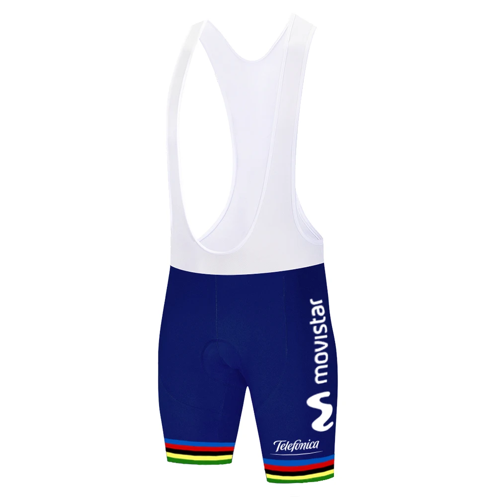 2020 командные велосипедные шорты movistar мужские 20D гелевые подкладки