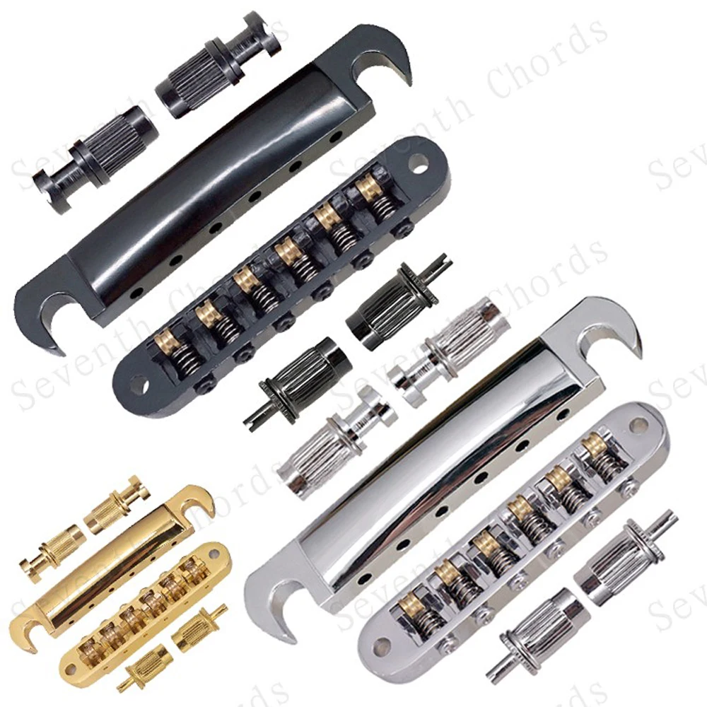 Набор для электрогитары Настройка о Matic роликовый седельный мост и заглушка (с 4