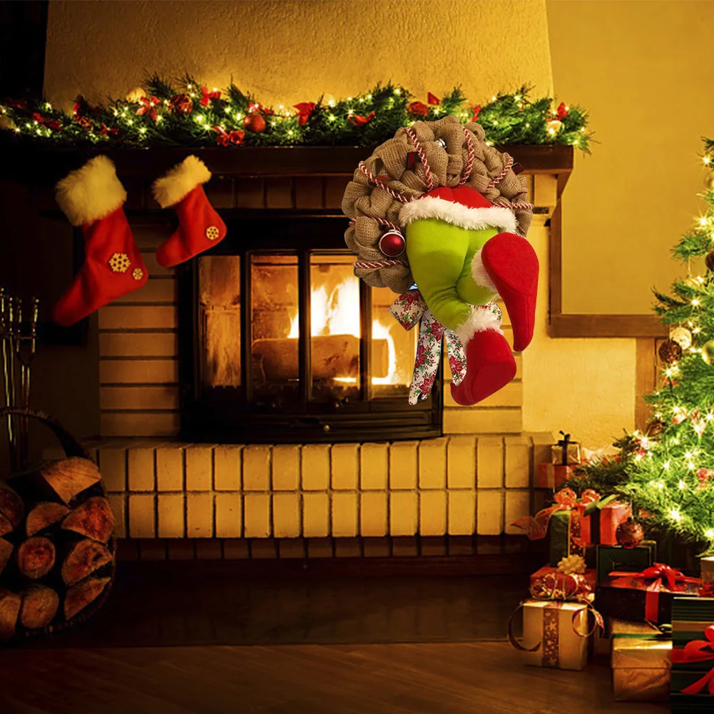 Праздничные искусственные тканевые Многоразовые вечерние украшения для воров