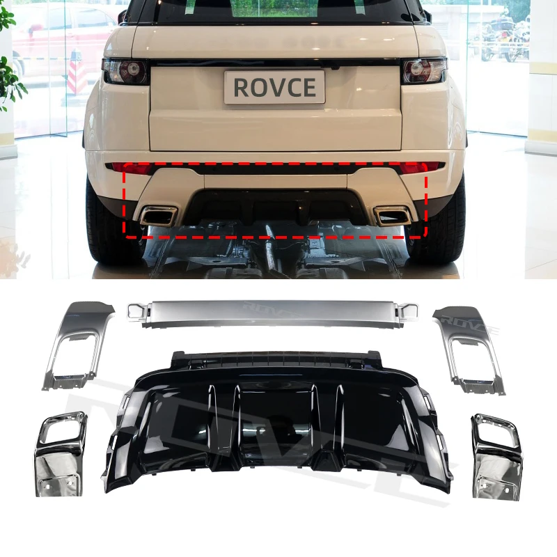 Вставка для заднего бампера крышка выхлопной трубы Range Rover Evoque Dynamiv Base Model 2012-2018 |