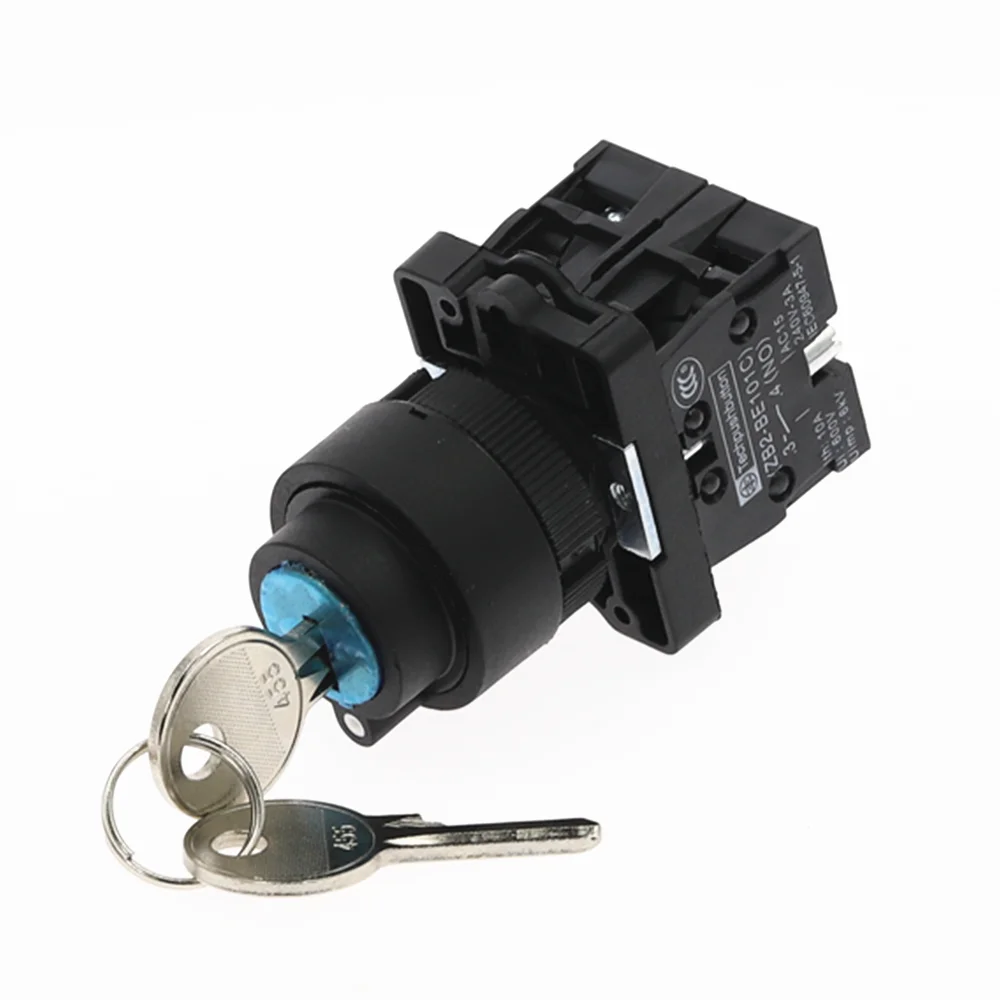 1 шт. переключатель клавиш с замком поворотный ручка переключателя 3 положения № +