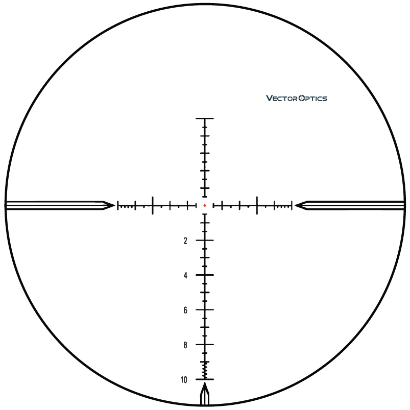 Прицел для охоты Vector Optics Taurus 3 18x50 FFP тактический прицел винтовки с замком в виде