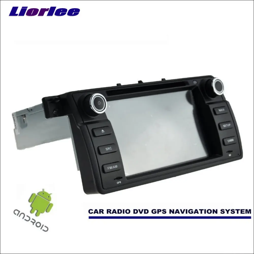 Liorlee автомобильная система навигации Android для BMW 3 M3 E46 1998 2006 Радио стерео CD DVD плеер