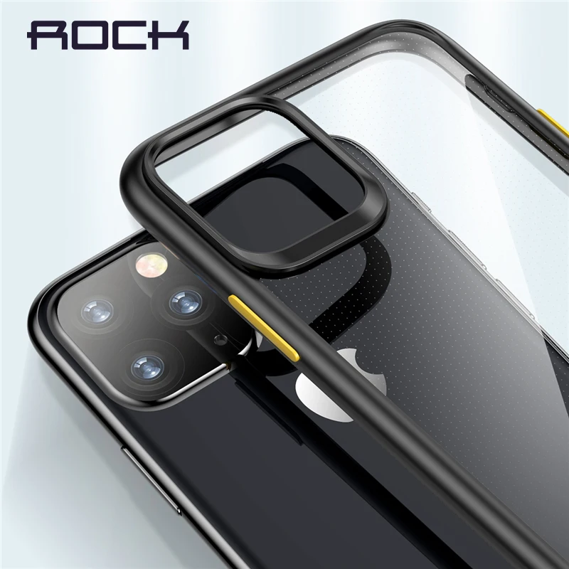 Чехол ROCK для iPhone 11 5 8 &quot6 1&quot 6 &quotдюймов 2019 Pro Max противоударный прозрачный