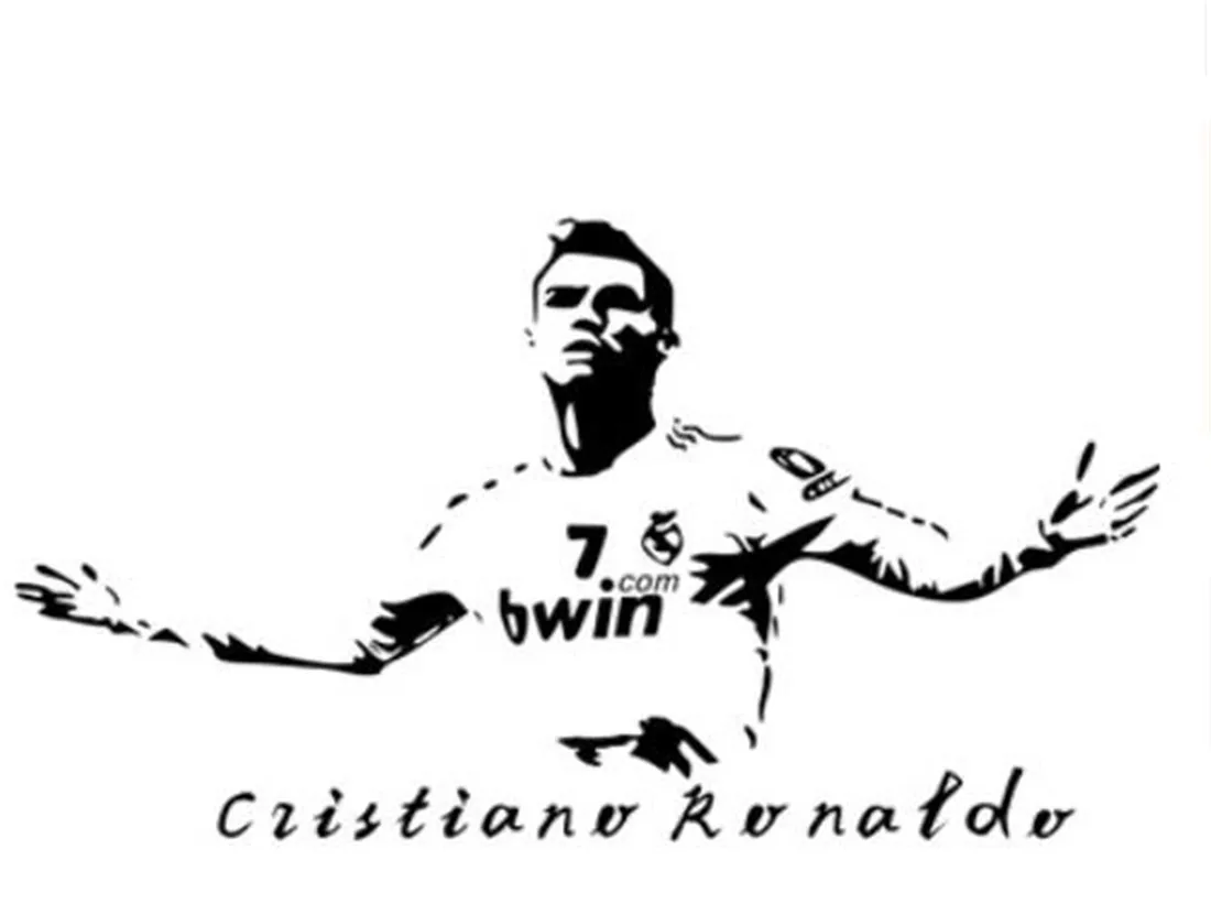 Декоративные настенные наклейки Cristiano Ronaldo Декор для дома декор гостиной