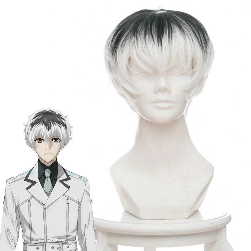 Токийский Гуль Re Kaneki Ken Сасаки хайсе короткие термостойкие синтетические волосы
