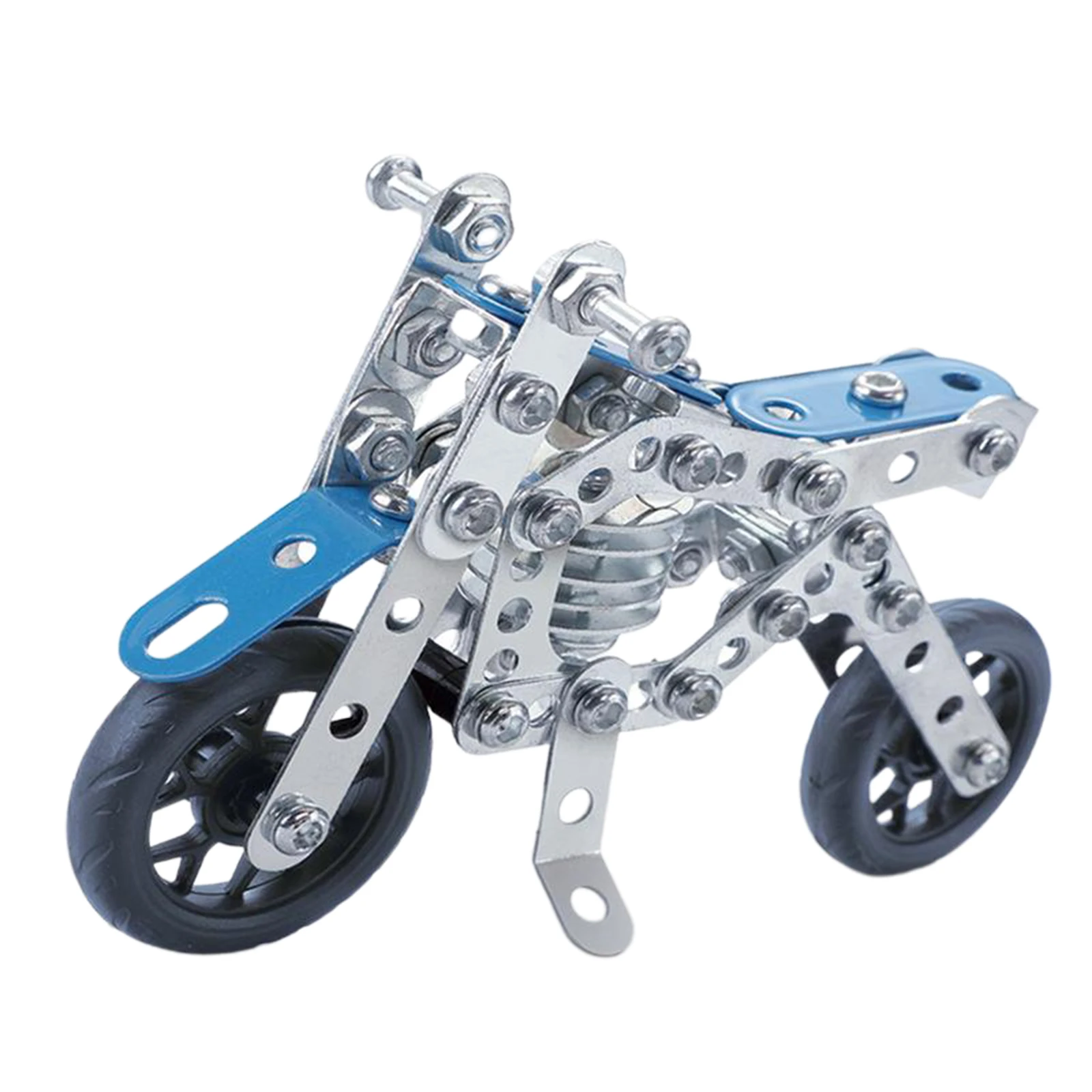 

139pcs Metal Motorcycle Building Set DIY Assembled Motorbike Toy for Kids Adults