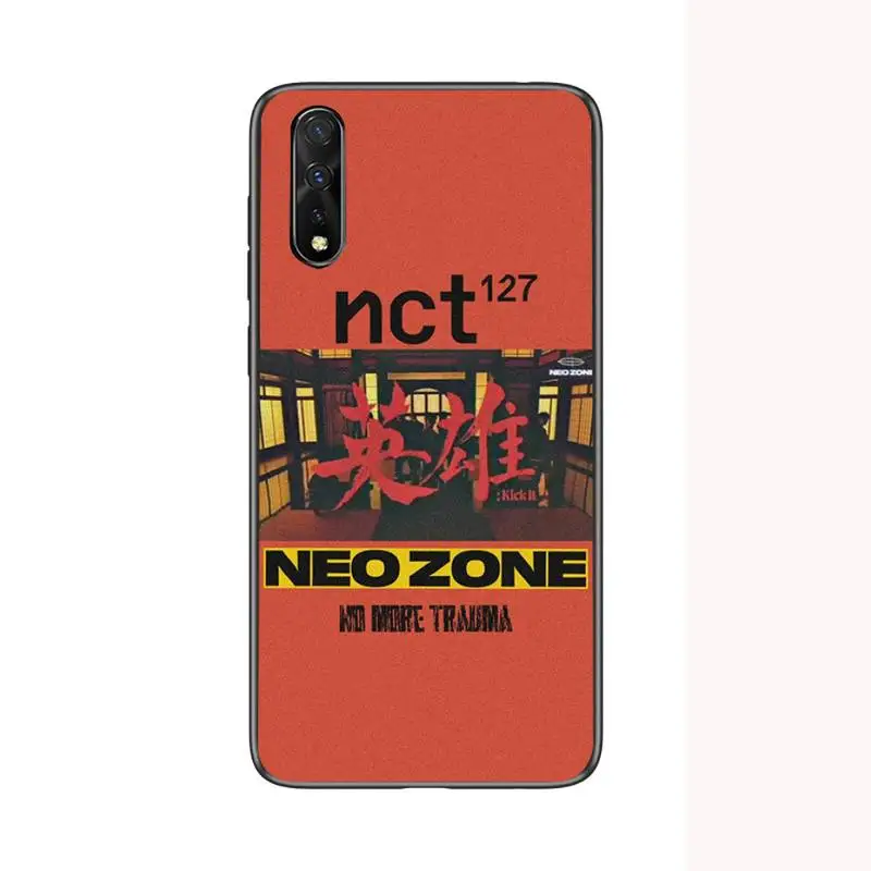 

kpop NCT 127 Neo Zone logo Phone Case for Samsung s21 ultra S6 S7 edge s8 s9 s10 smart S20 plus lite S10E note 10 20 pro coque