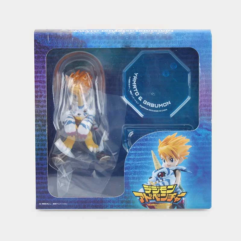 

Digimon Iori Taiichi Agumon Gabumon Boxed Figure Doll Decoration Model