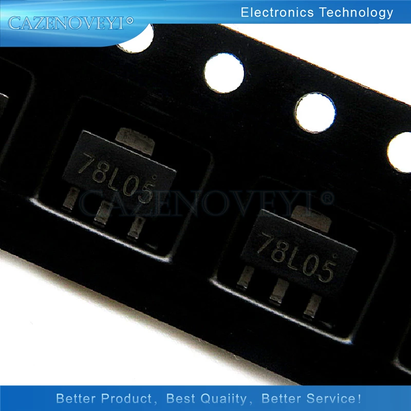 1000 шт./лот 78L05 SOT89 SOT SMD Triode новые и оригинальные Фотообои | Электронные компоненты