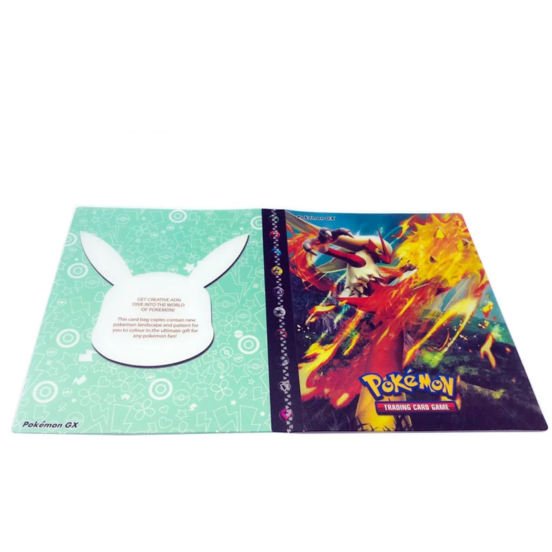 Only Album-I Takara Tomy Pokemon Cards 240 шт. держатель Альбом игрушки для детей Коллекция альбом книга для Pokemon Go детская игрушка - Цвет: Only Album-I
