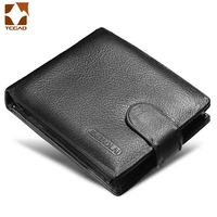 mens wallet made of genuine leather 2021 designer cow purse short billeteras monederos para cartera hombre men card holder