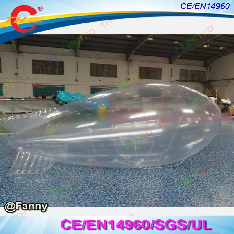 Гигантский надувной дирижабль Zeppelin 5 м/6 м/8 м для рекламной акции гелиевый климп |