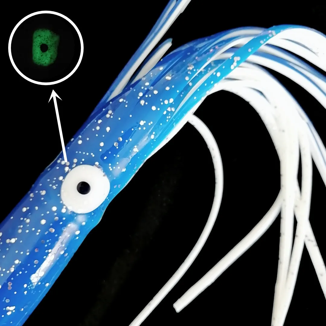 Swolfy 5 шт. 30 см осьминог приманки кальмары Рыболовная Приманка Мягкая приманка для