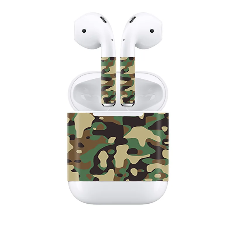 14 цветов гарнитура для airpods наклейка Apple с высококачественной защитной кожей |