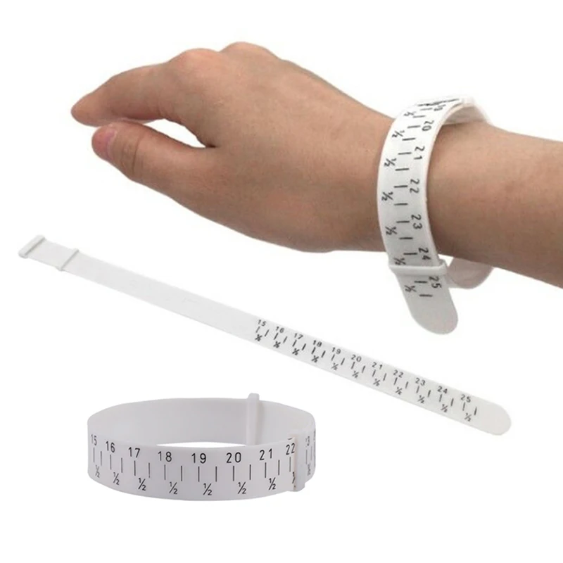 Профессиональный пластиковый браслет для измерения размера ювелирных изделий