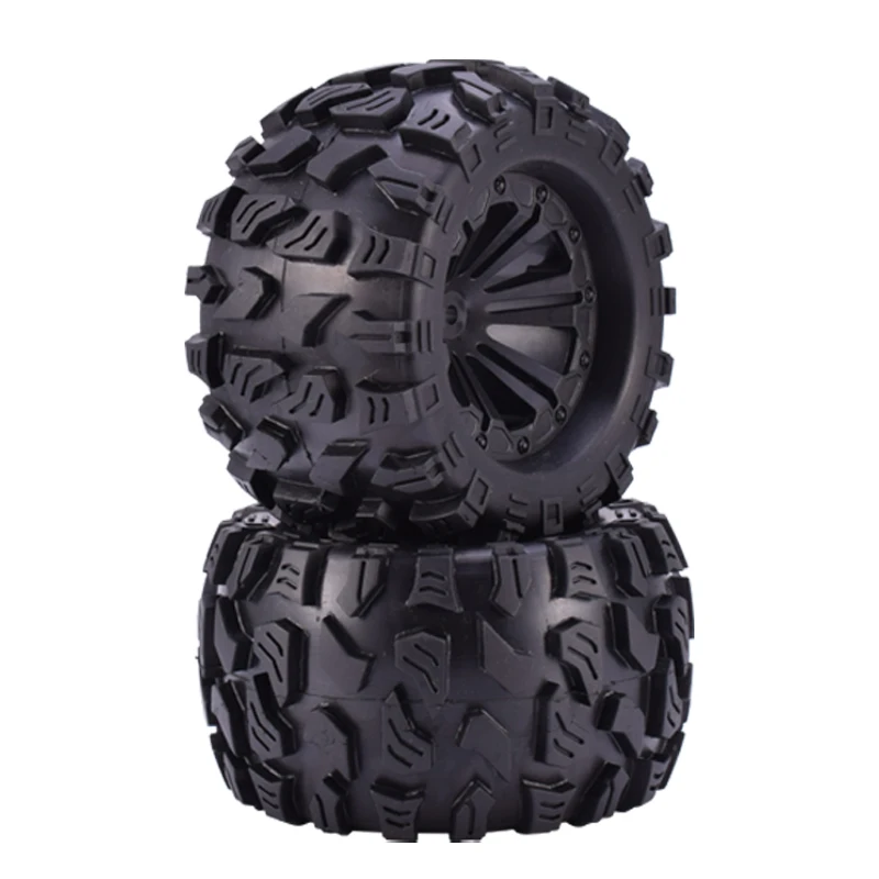 Колесные шины ZD Racing 125 мм и шестигранник 12 для внедорожника 1/10 Monster Truck HPI HSP Savage XS TM