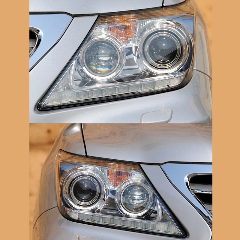 

1Pair Car Front Headlight Head Light Lamp Lens Shell Cover Replacement for Lexus LX570 2011 2012 2013 2014 2015