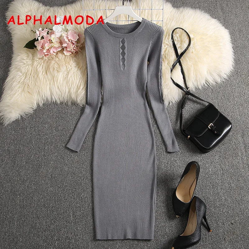 Женское прозрачное трикотажное платье ALPHALMODA винтажное лоскутное с длинным