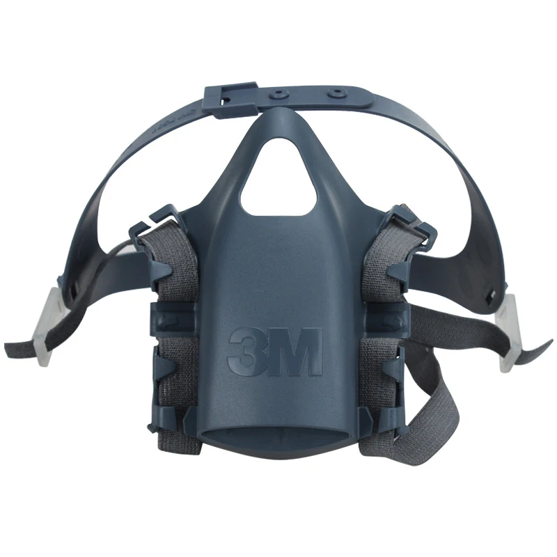 3M 7581 Head Harness Assembly for 7501/7502 Respirator Mask Replace Accessories Spandex Polyester Rubber Band Headband
