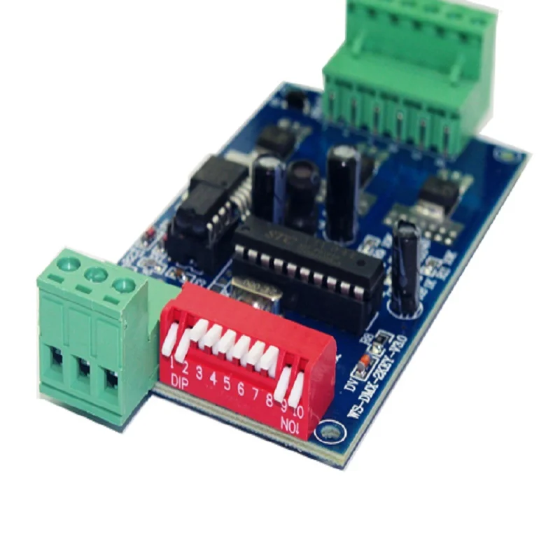 Оптовая продажа 3 канала 1 группа 2key 1A каждый канал макс 15A 3CH легкий dmx512 контроллер